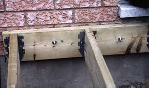 how to install a deck ledger or header