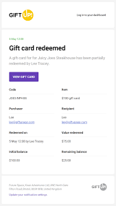 Maybe you would like to learn more about one of these? How To View Who And Where Gift Cards Were Redeemed Gift Up Help Desk