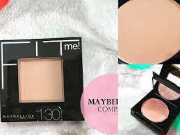 maybelline fit me pressed powder review