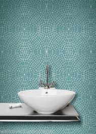 Bathroom Wallpaper Teal Bathroom