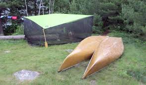 mesh wall tarp gives oasis from bugs