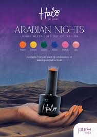 halo gel polish 8ml arabian nights full