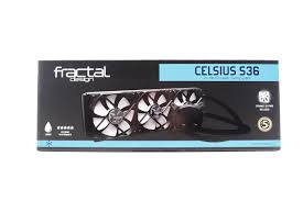 Fractal Design Celsius S36 Pre Filled Cpu Water Cooling