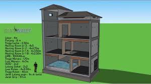 Burung walet, merupakan fauna yang sering ditemukan di indonesia. Desain Rumah Walet Minimalis Model Zigzag Dan Perhitungan Biaya Rumah Burung Burung Walet Rumah