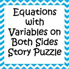 Word Puzzle Equations Word Problems