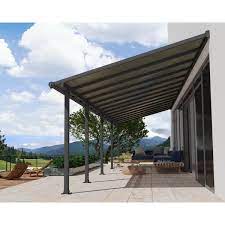 Bronze Aluminum Patio Cover