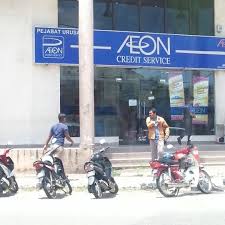 There are aeon violet card and aeon gold card issued by aeon. Aeon Credit Service Kuala Terengganu Office