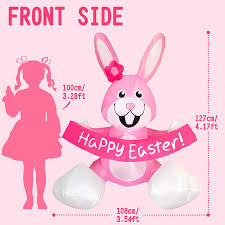 satkago easter bunny inflatable