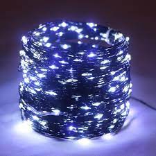 50m 1200m led green wire string lights