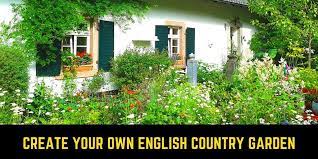 English Country Themed Garden