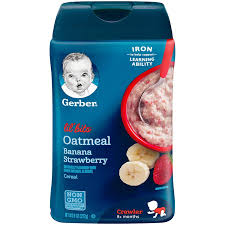 gerber lil bits baby cereal oatmeal