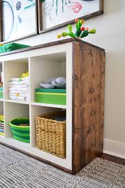 Bookcase To Wood Wrapped Changing Table