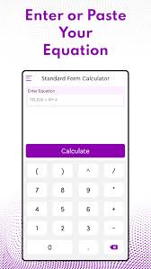 Standard Form Calculator App For Iphone