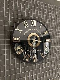 Wooden Gear Clock Wooden Clock Clock Art