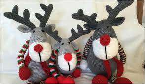 I hope you have enjoyed making this pattern! Amigurumi Reindeers Free Crochet Patterns Crochet Christmas Gifts Crochet Christmas Decorations Holiday Crochet