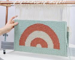 rug weaving on a mirrix loom balfour