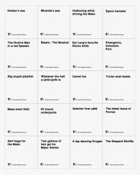 cards against humanity png
