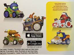 Amazon.com: Angry Birds Go Telepods Street, Snow, Go! Pack Exclusive Karts  : Toys & Games