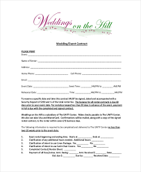 Event Agreement Form Event Planner Contract Template For Word Word