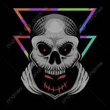 evil skull vector hd png images hidden