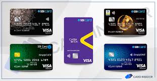 best sbi credit cards compare and