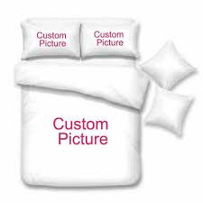 personalised photo duvet cover for
