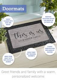 personalized doormats personal creations
