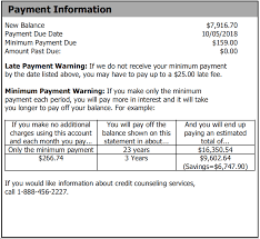 The minimum payment is the lowest amount you can pay on your credit card balance not only does increasing your payments allow you to pay off the balance (17) … for example, they can require you to pay the balance off in five years, or they can double the percentage of your balance used to calculate your minimum payment (18) … How To Read Your Credit Card Statement Nwcu