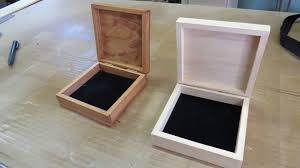 custom small wooden bracelet box by
