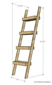 diy plant ladder shelf a er