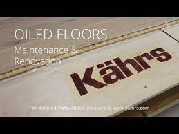 kahrs us demo oil floors maintenance