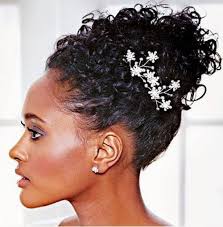 Natural hair bridesmaid hairstyles ; 50 Superb Black Wedding Hairstyles
