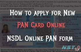nsdl pan application form