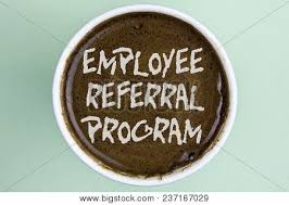 Writing Note Showing Employee Referral Program Business Photo