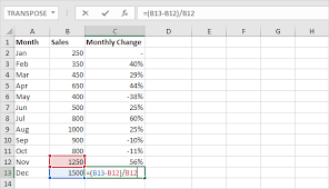 Percentage change is a simple mathematical concept that represents the degree of change over time. Percent Change Formula In Excel Easy Excel Tutorial