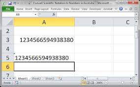 convert scientific notation to numbers