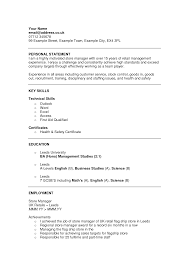 Example of a good CV Academic CV   Leeds Metropolitan University