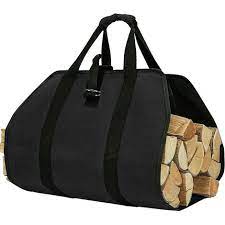 Firewood Carrying Bag Canvas Fireplace