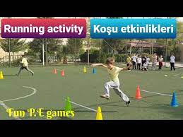 physical education games running