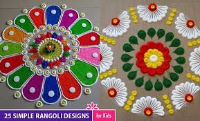 25 simple rangoli designs for kids keep
