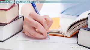 Thesis Statement Examples For Research Papers
