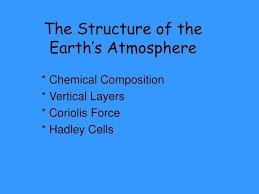 the structure of the earth s atmosphere