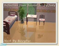 sims resource judy reflective floor