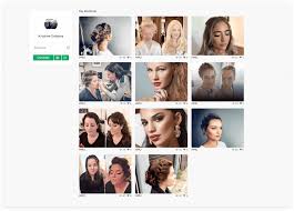 a makeup artist portfolio