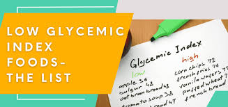 low glycemic index foods a