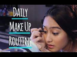 daily make up routine salshabilla