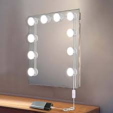 Usb Powered Makeup Mirror Vanity Led Light Bulbs Lamp Kit 5 Levels Brightness Adjustable Lighted Make Up Mirrors Cosmetic Tool Vanity Lights Aliexpress