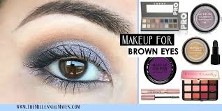 pop makeup for brown eyes