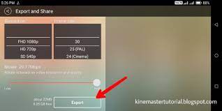 Export Videos In Small Size High Quality Kinemaster Kinemaster  gambar png