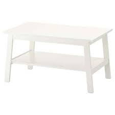 Ikea Lunnarp Coffee Table White New